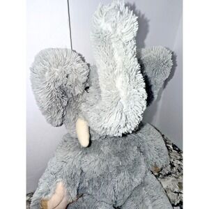 VTG The Bear Factory Elephant Plush 17" Gray 2001 Stuffed Animal Toy With Tags